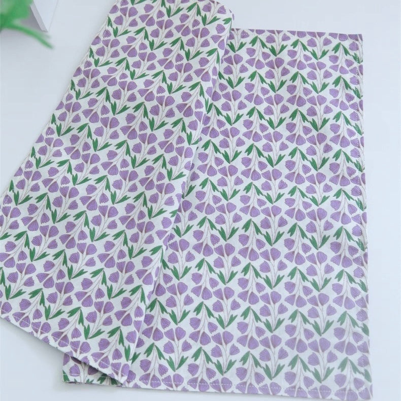 The "Lavender Dream" Quilted Placemats | Cozy Table Decor