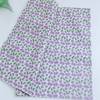 The "Lavender Dream" Quilted Placemats | Cozy Table Decor